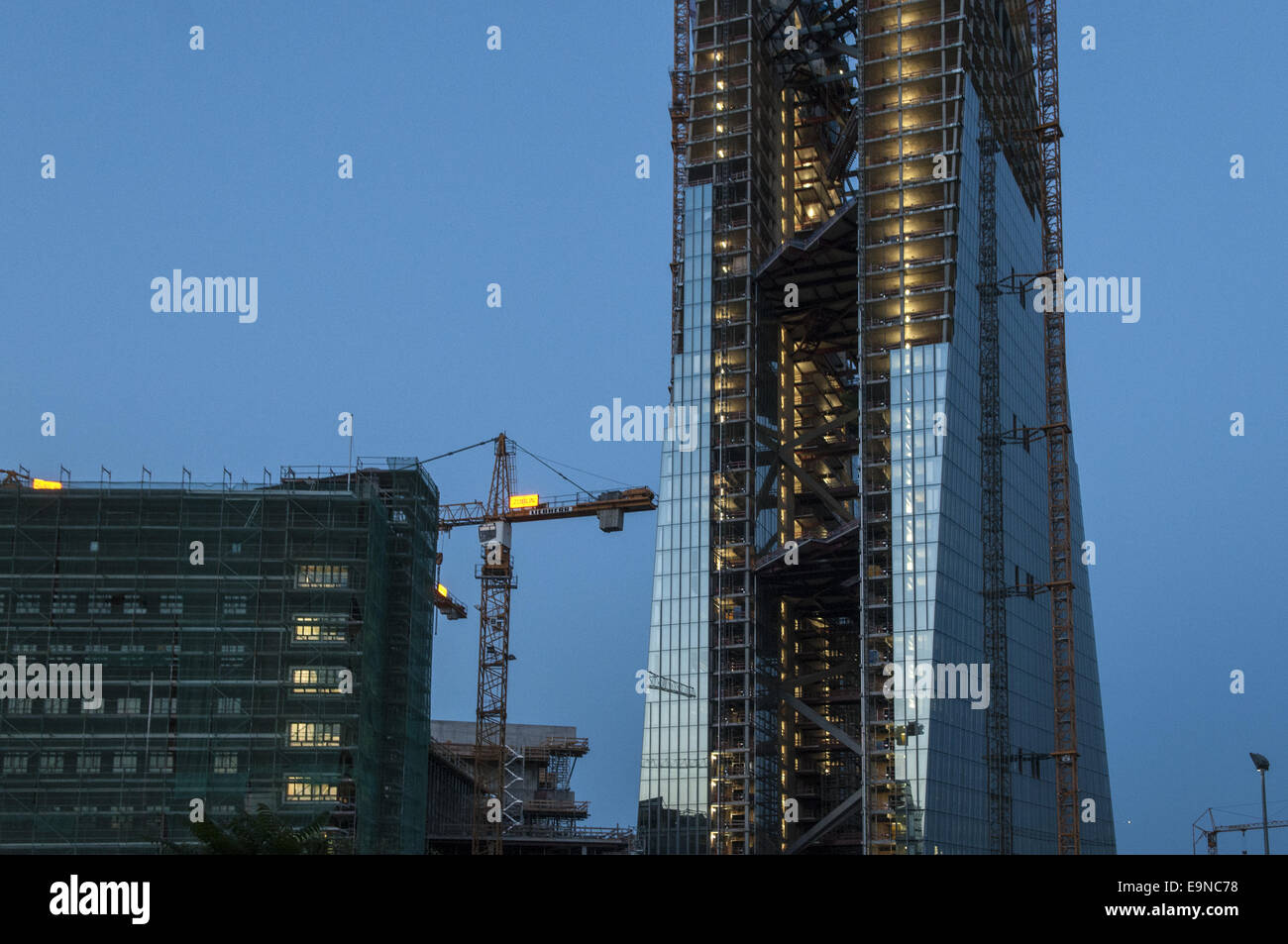 New European Central Bank Stock Photo