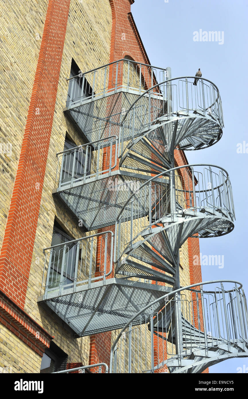 Spiral staircase Stock Photo