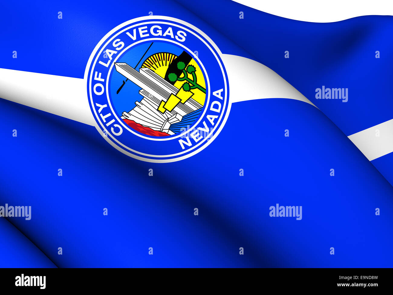 Flag of Las Vegas Stock Photo Alamy