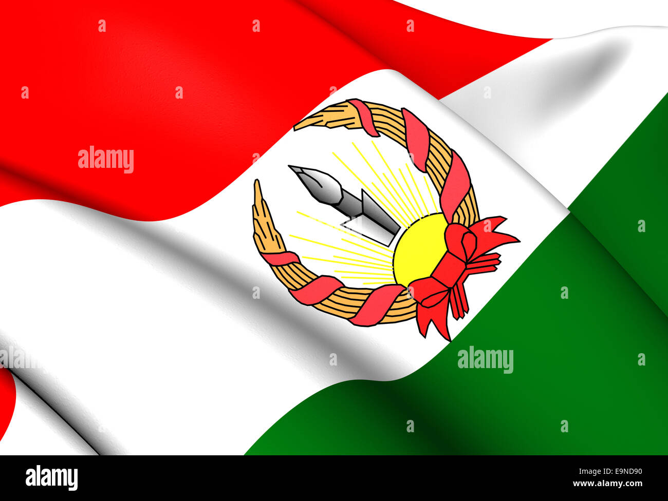 Republic of Mahabad Flag Stock Photo Alamy