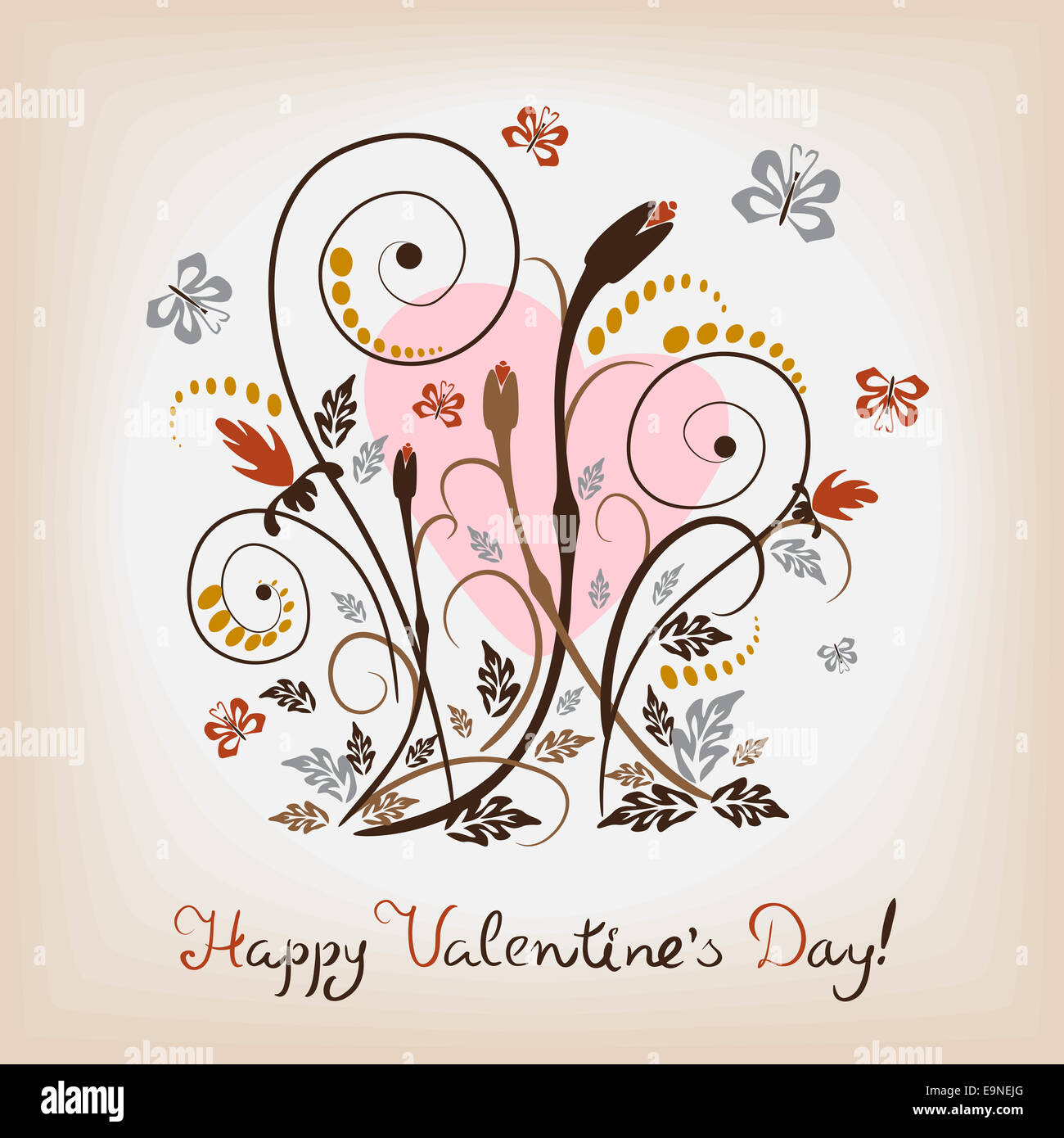 Elegant floral art hi-res stock photography and images - Alamy