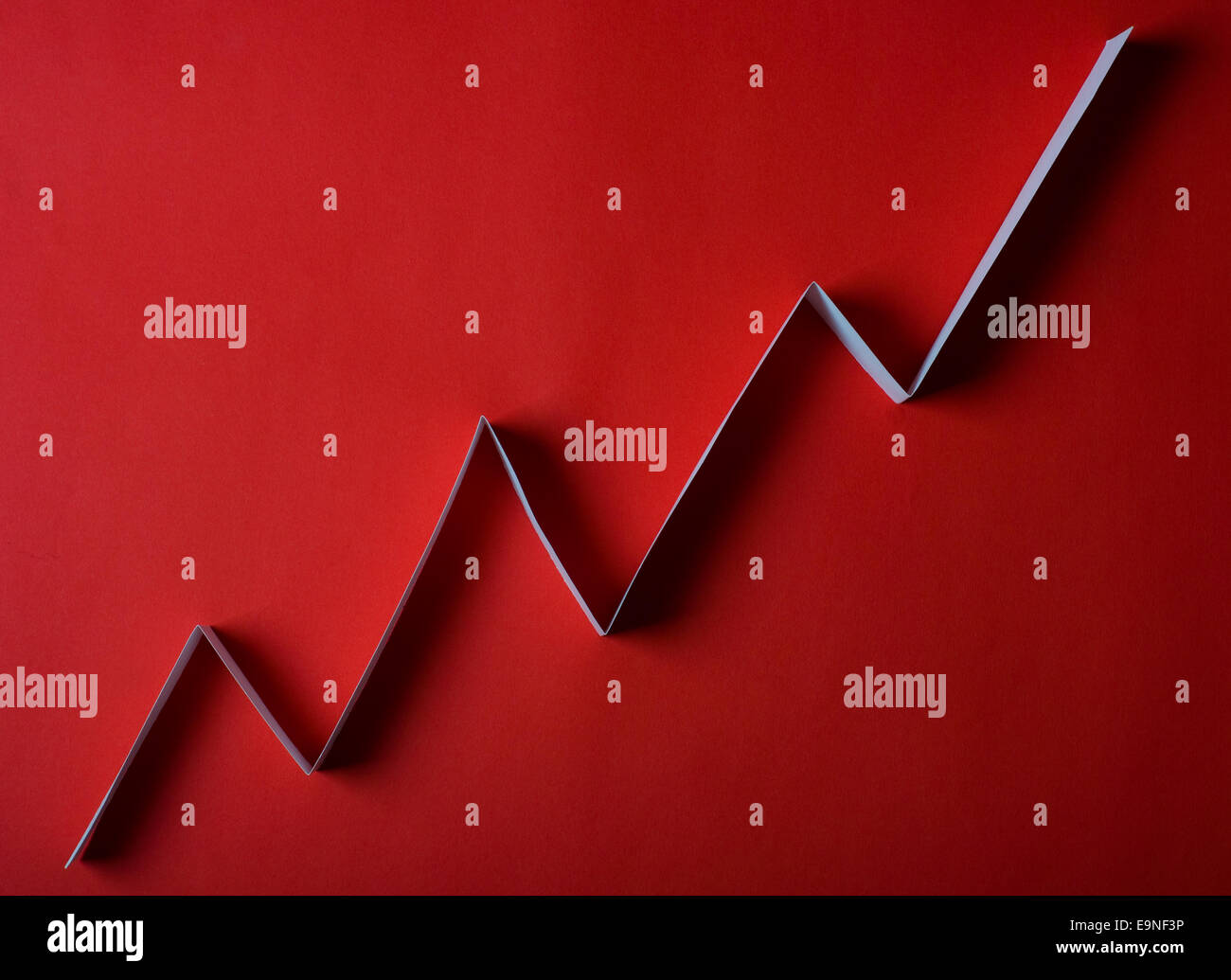 Arrow graph hi-res stock photography and images - Alamy
