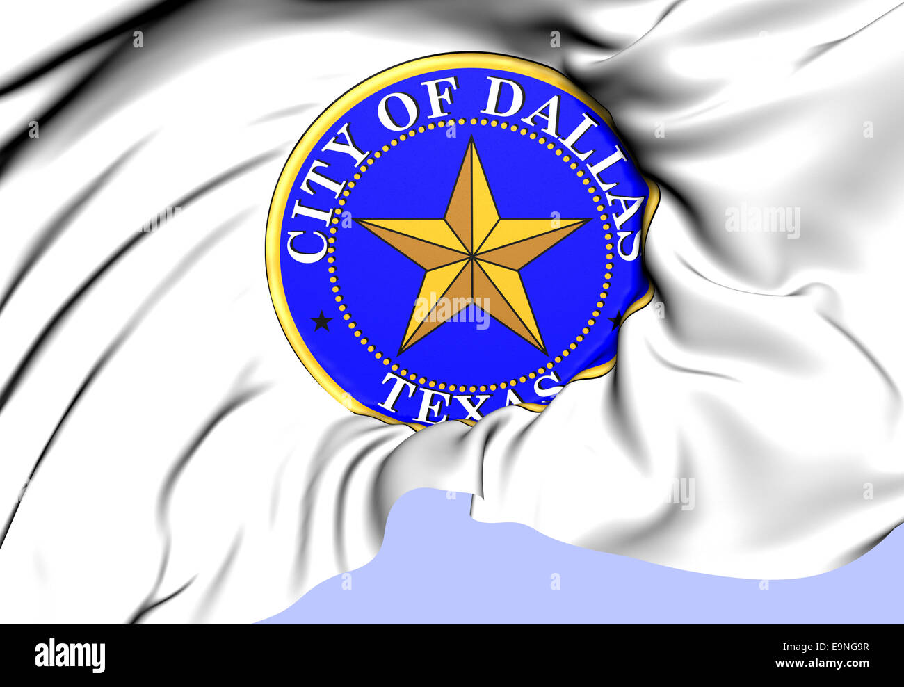 Seal of Dallas Stock Photo Alamy