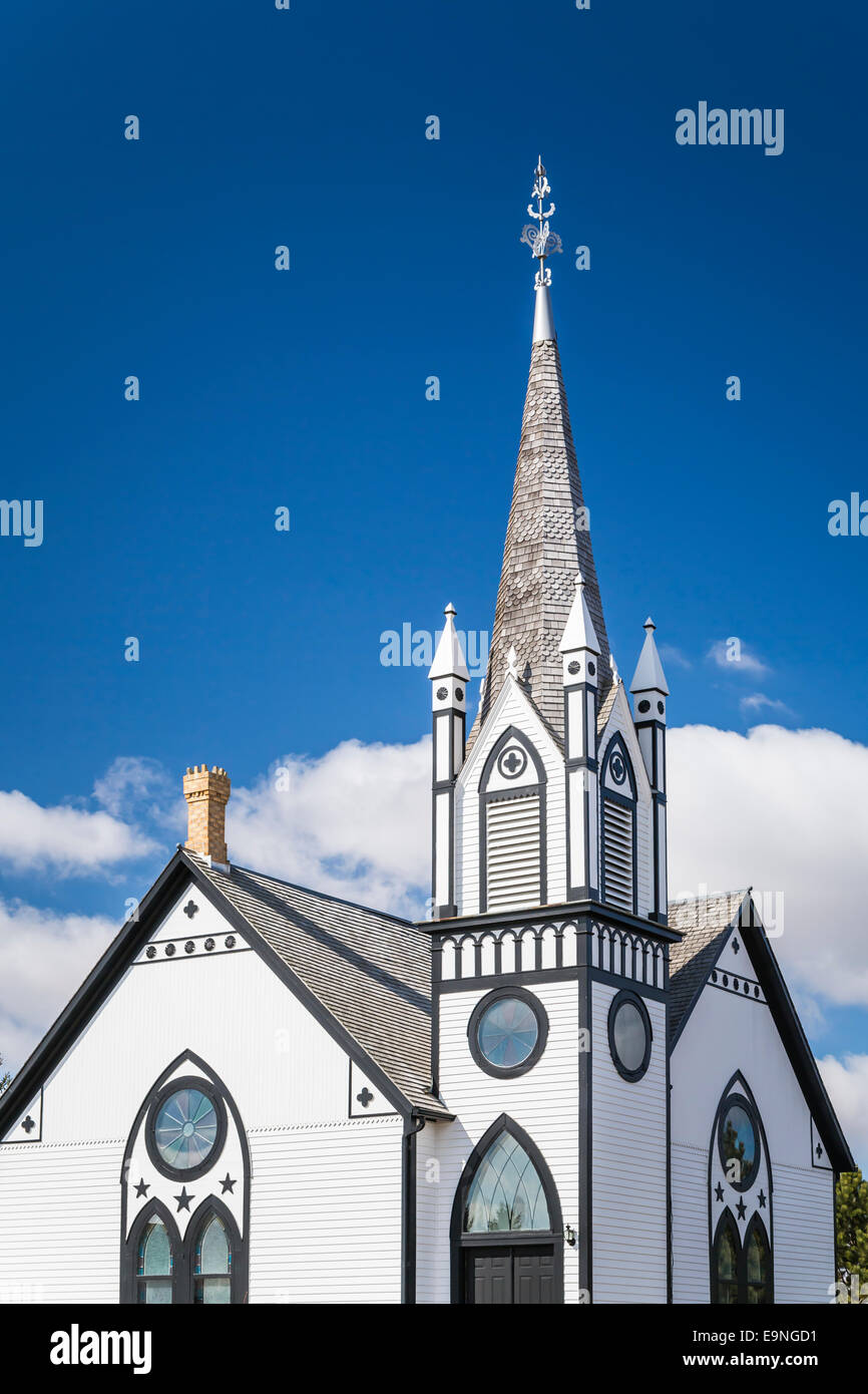 The Hallson Icelandic Church in the Icelandic State Park near Cavalier
