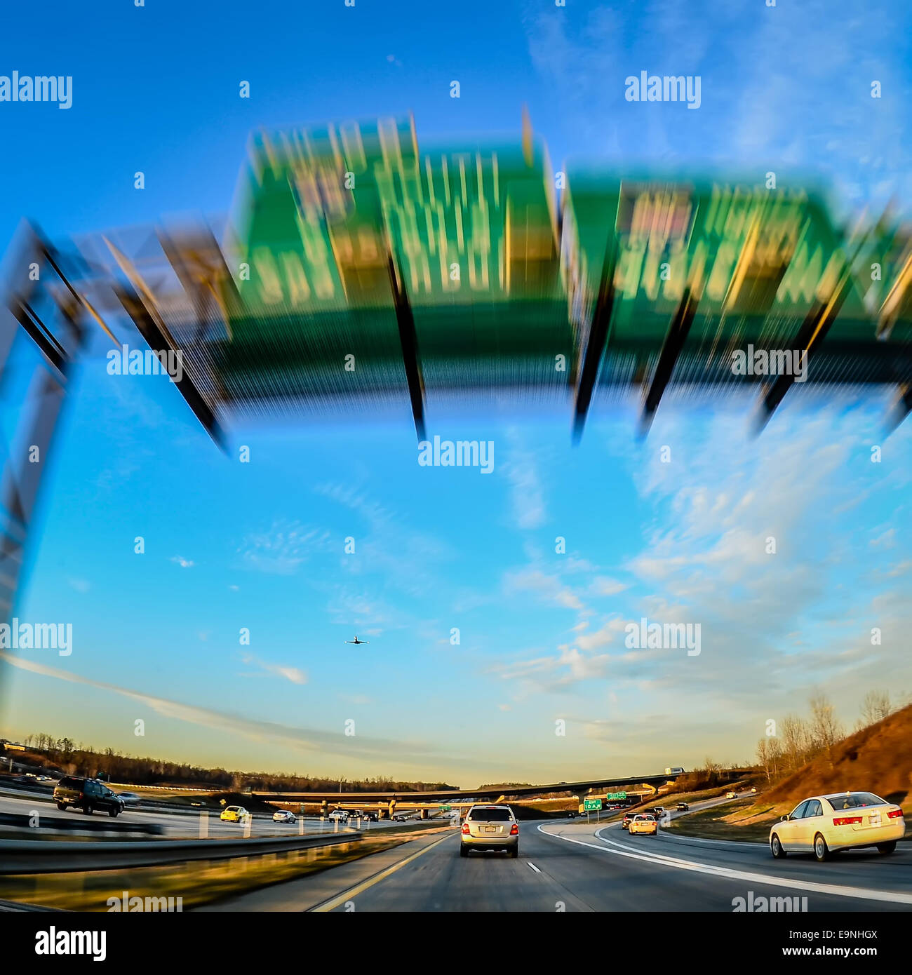 Blurred Vision Driving