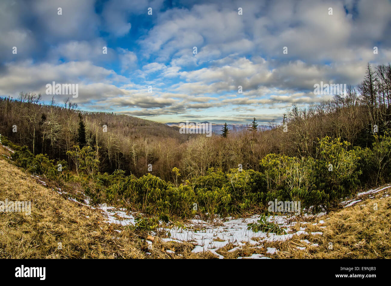 Blue Ridge Parkway Winter Scenes Stock Photo Alamy blue-ridge-parkway-winter-scenes-stock-photo-alamy
