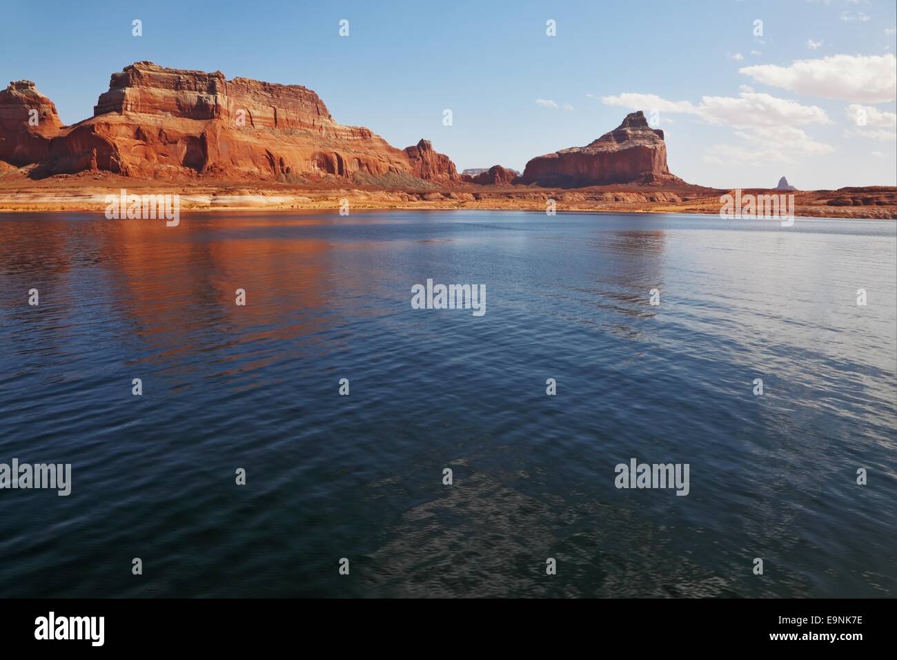 The red cliffs Stock Photo