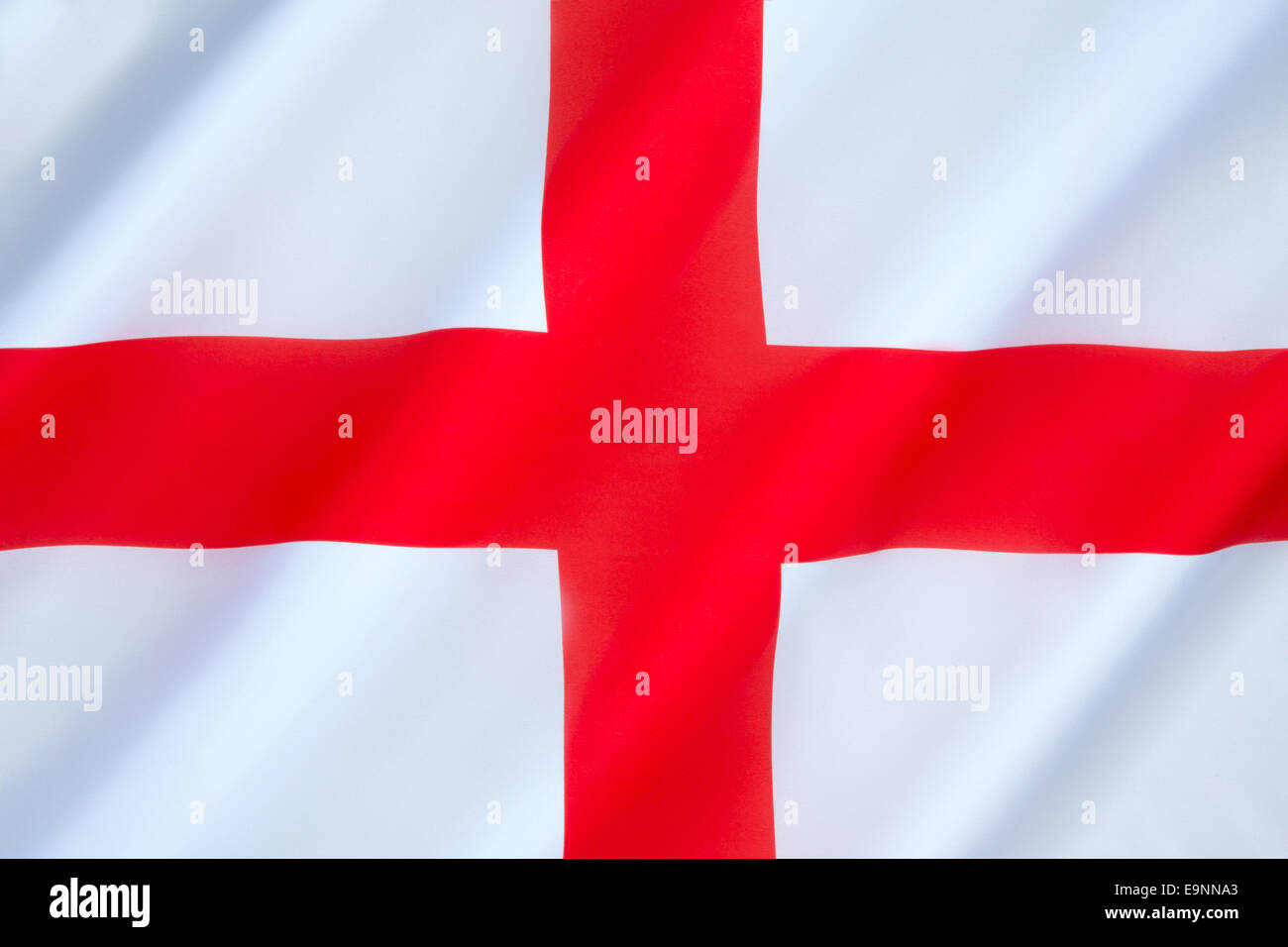 Flag of England - United Kingdom Stock Photo