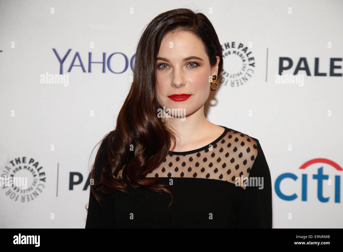 Caroline Dhavernas attends PaleyFest NY 2014 for 'Hannibal' at The Paley Center for Media on October 18, 2014 in New York City. Stock Photo