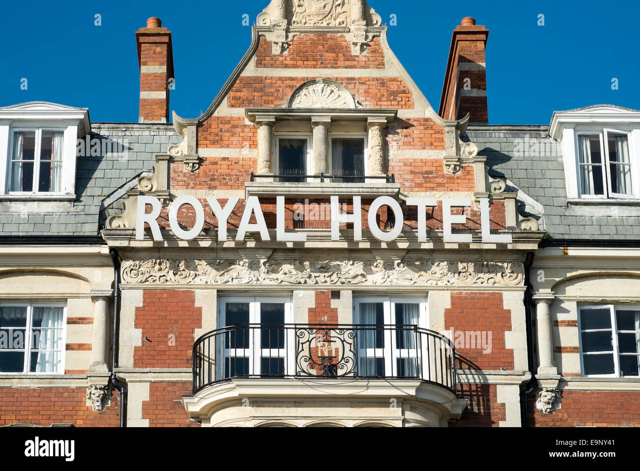 Royal hotel weymouth hires stock photography
