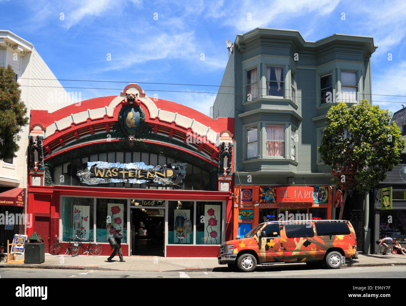 Boutique WASTELAND at Haight Ashbury district, San Francisco