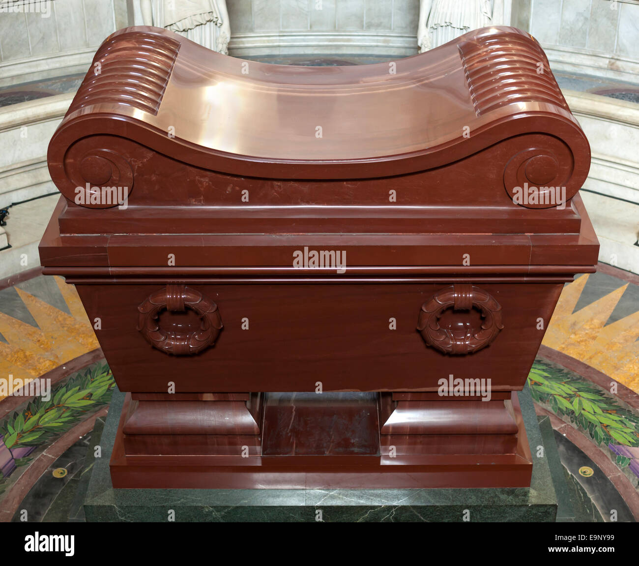 Napoleon's tomb at Les Invalides, Paris, France Stock Photo - Alamy