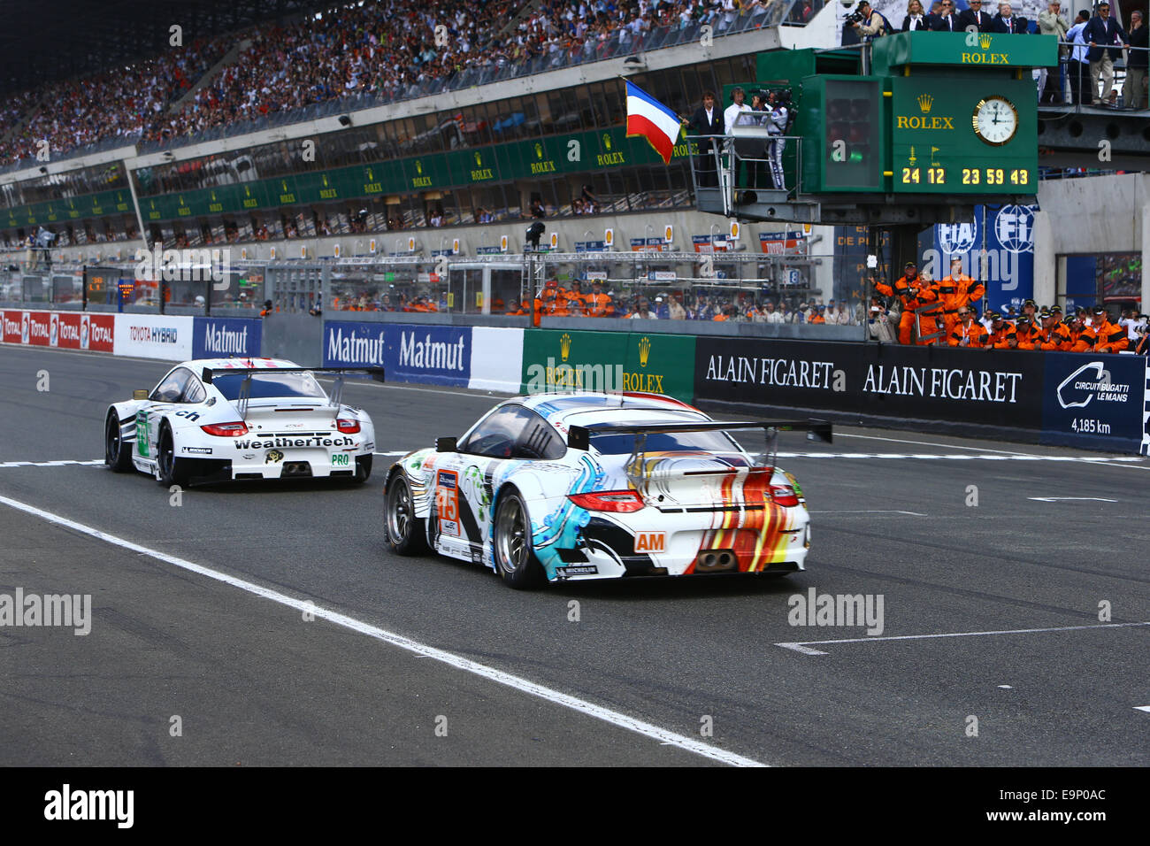 Le Mans, France. 24th June, 2014. 24 Hours of Le Mans endurance race