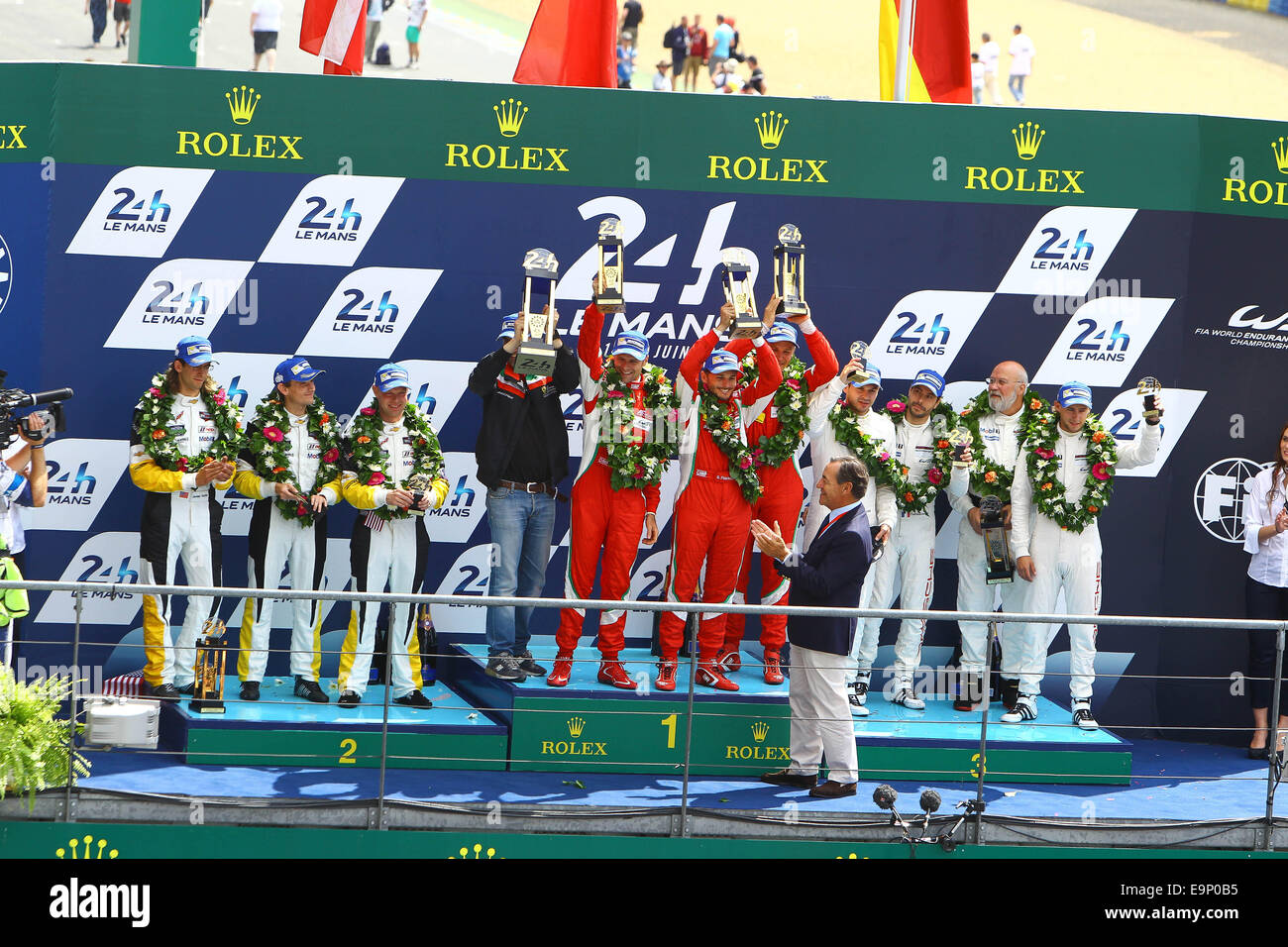 Le Mans, France. 24th June, 2014. 24 Hours of Le Mans endurance race