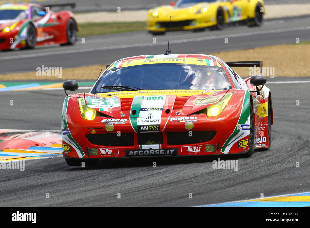 Le Mans, France. 24th June, 2014. 24 Hours of Le Mans endurance race