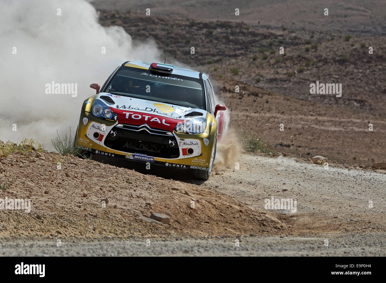 Jordan. 01st May, 2014. WRC Rally of Jordan. Khalid Al Qassimi (ABU)/Chris  Patersson ( GB) - Citroen DS3 RCC © Action Plus Sports/Alamy Live News  Stock Photo - Alamy