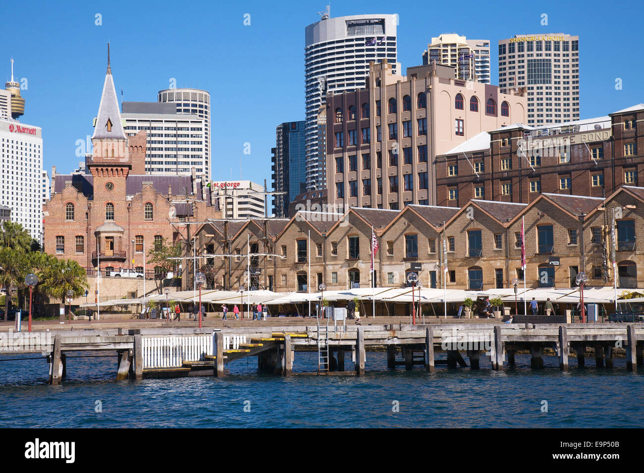 A view of some of the waterfront restaurants at The Rocks, Sydney, Australia Stock Photo Alamy A view of some of the waterfront restaurants at The Rocks, Sydney, Australia Stock Photo Alamy