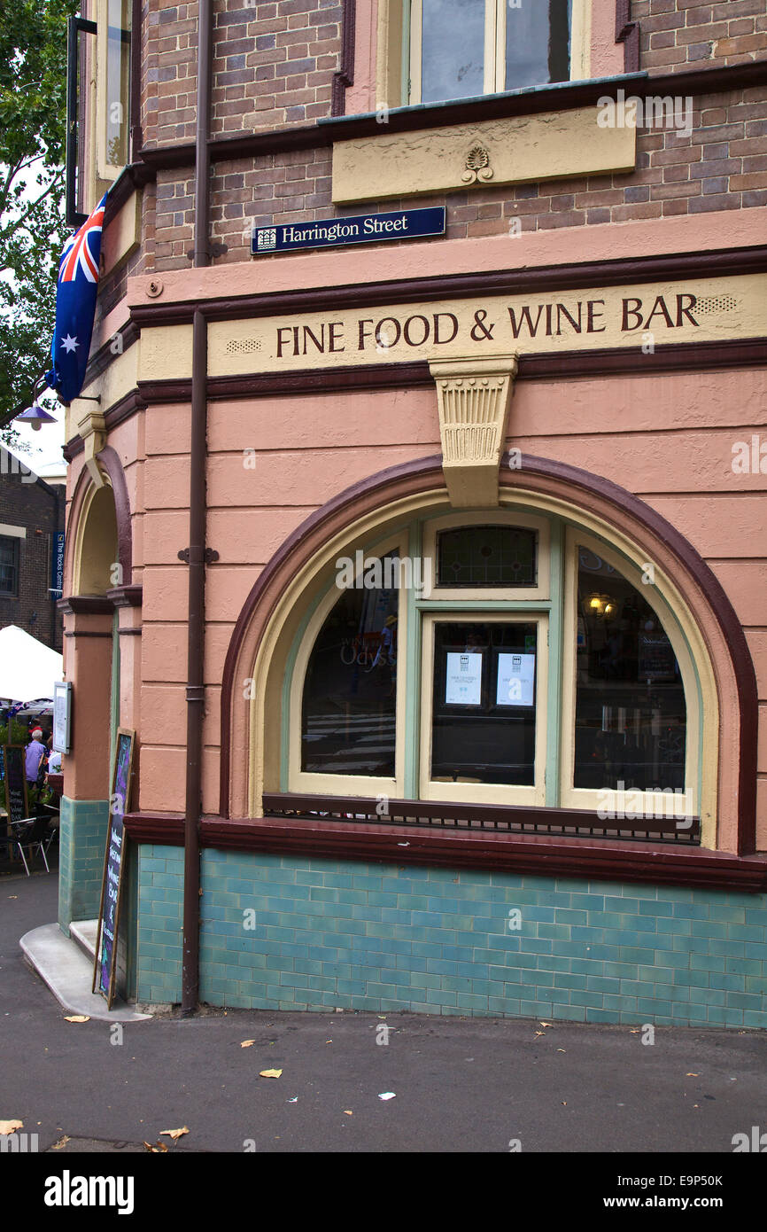 Wine Odyssey, The Rocks, Sydney, Australia. They serve only quality