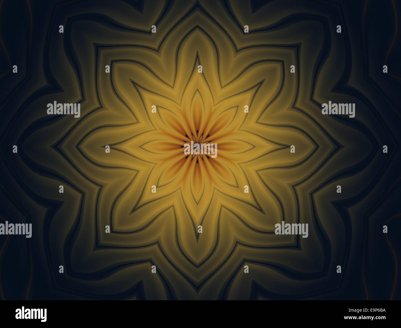 Digital Art Background Mandala Stock Photo - Alamy