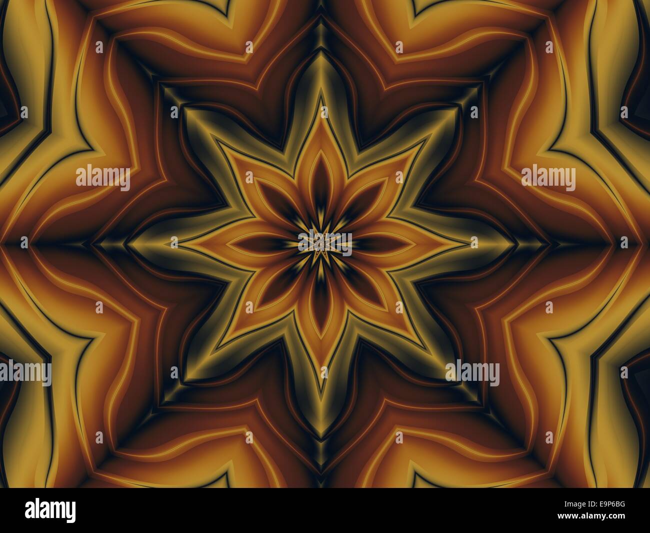 Digital Art Background Mandala Stock Photo - Alamy