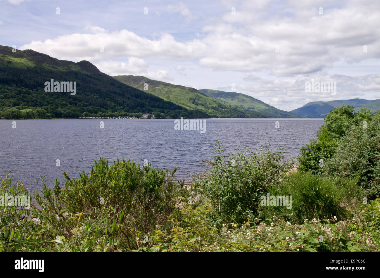 Loch Earn Stock Photo