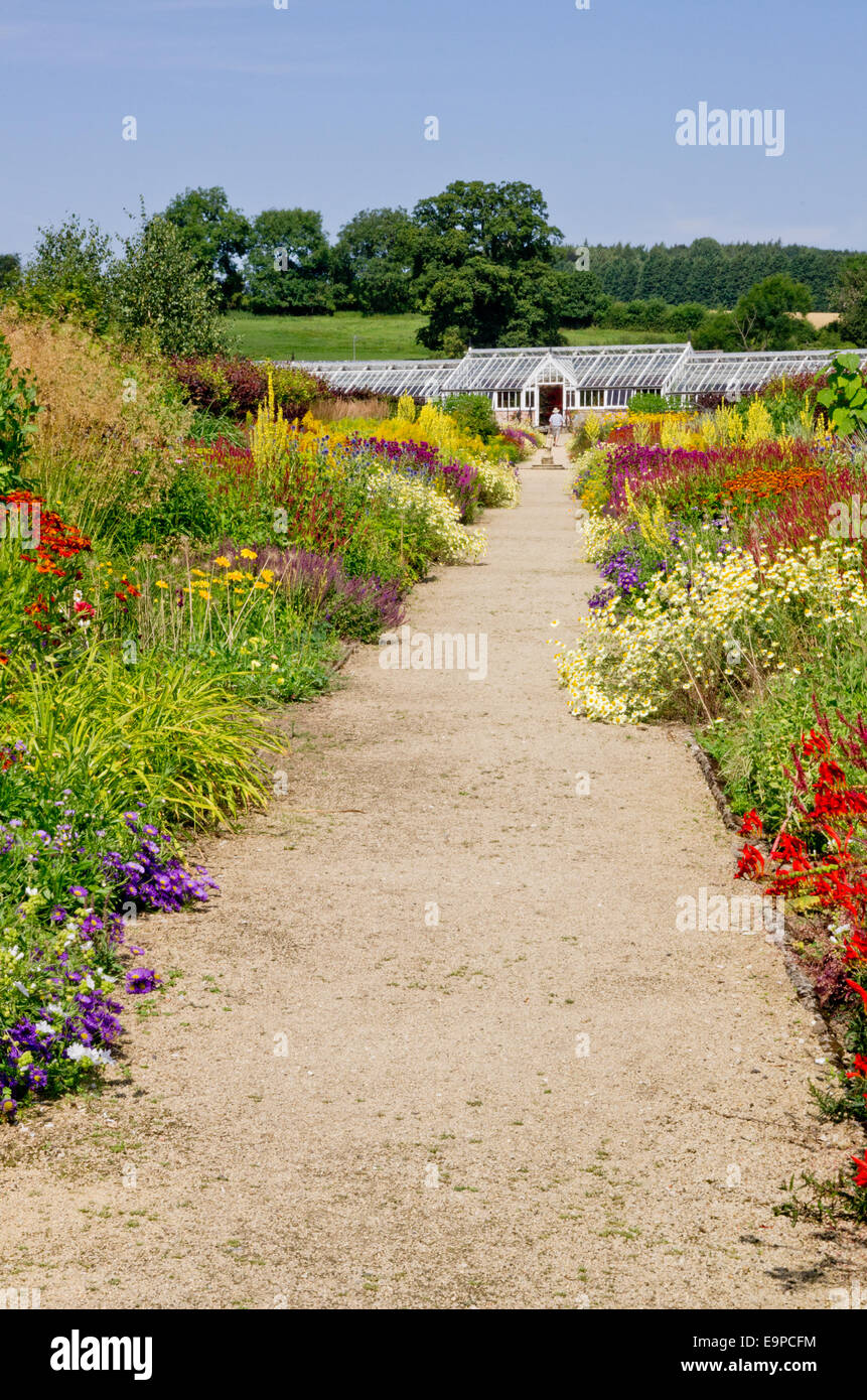 Helmsley Walled Garden Stock Photo