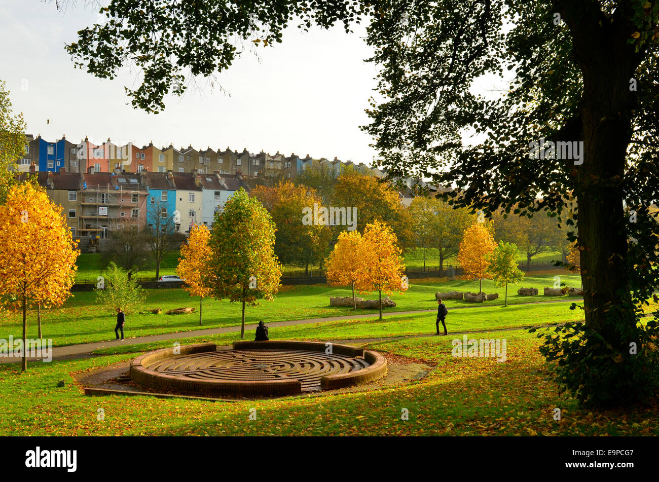 Victoria Park, Bedminster, Bristol, UK. 31st Oct, 2014. Warm and Stock Photo 74866183 Alamy