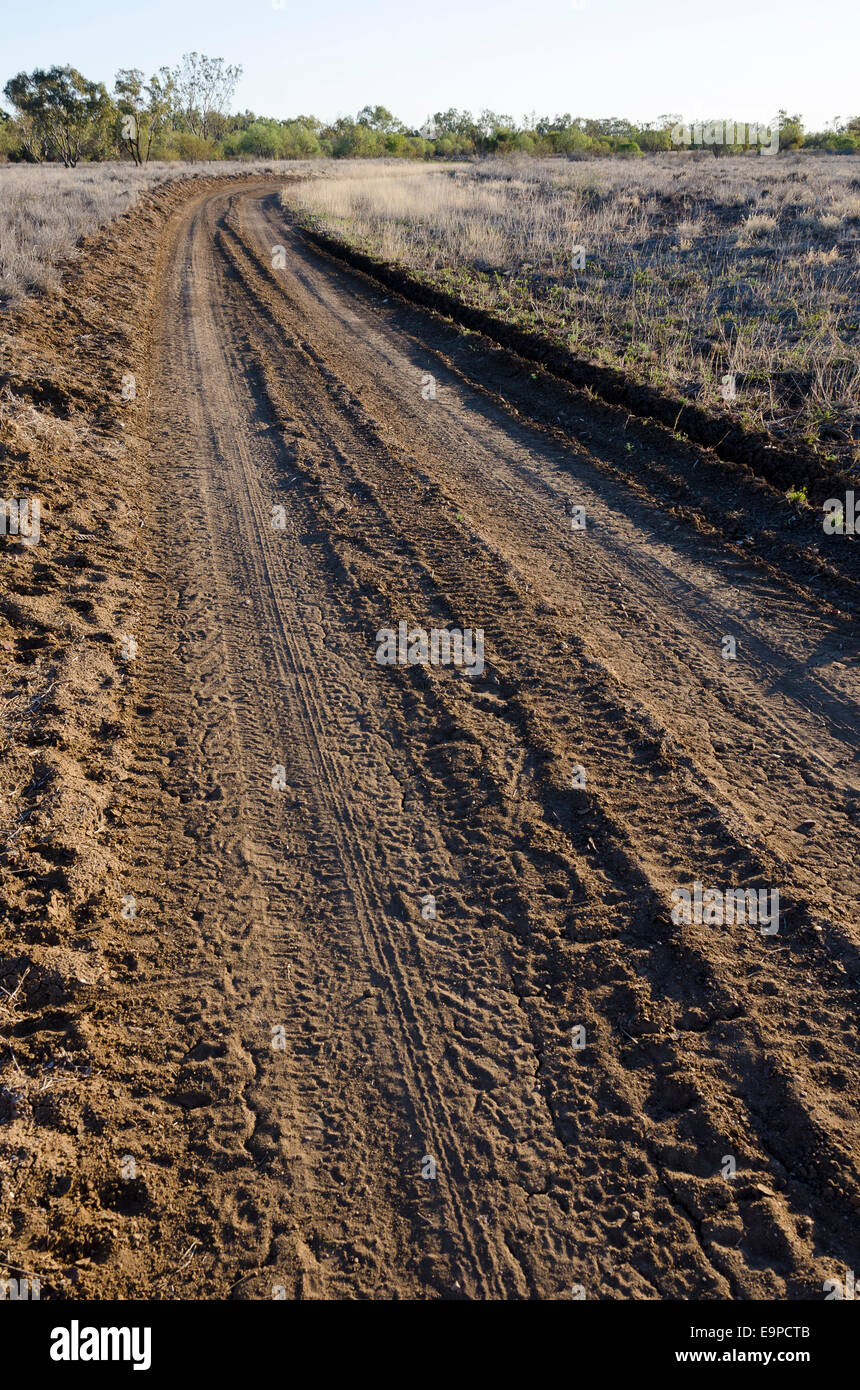 Dirt Road, Longreach, Queensland, Australia Stock Photo Alamy