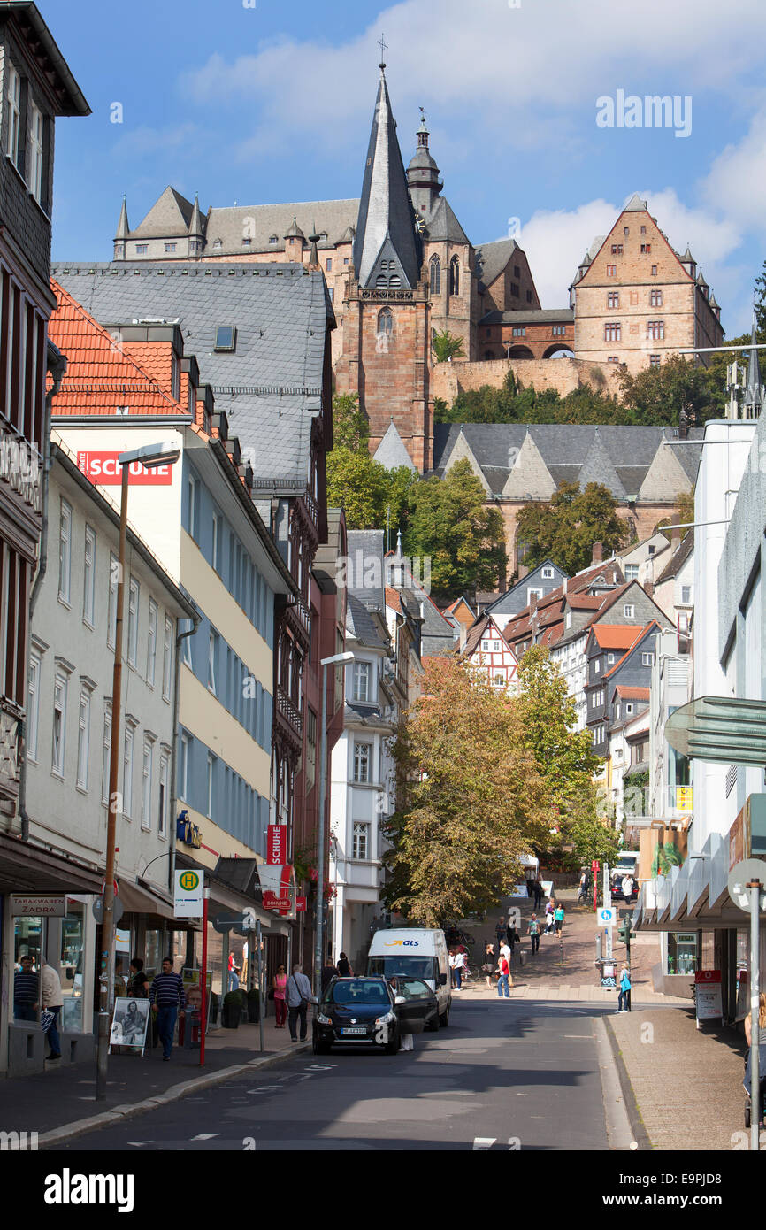Marburg, Hesse, Germany, Europe, Stock Photo