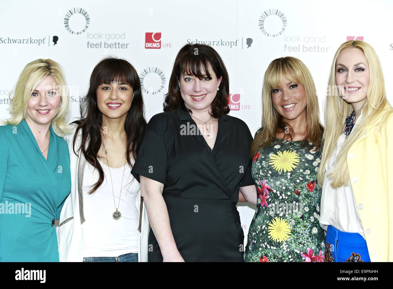Celebrities attending the DKMS LIFE Charity Ladies Lunch at Folkwang ...
