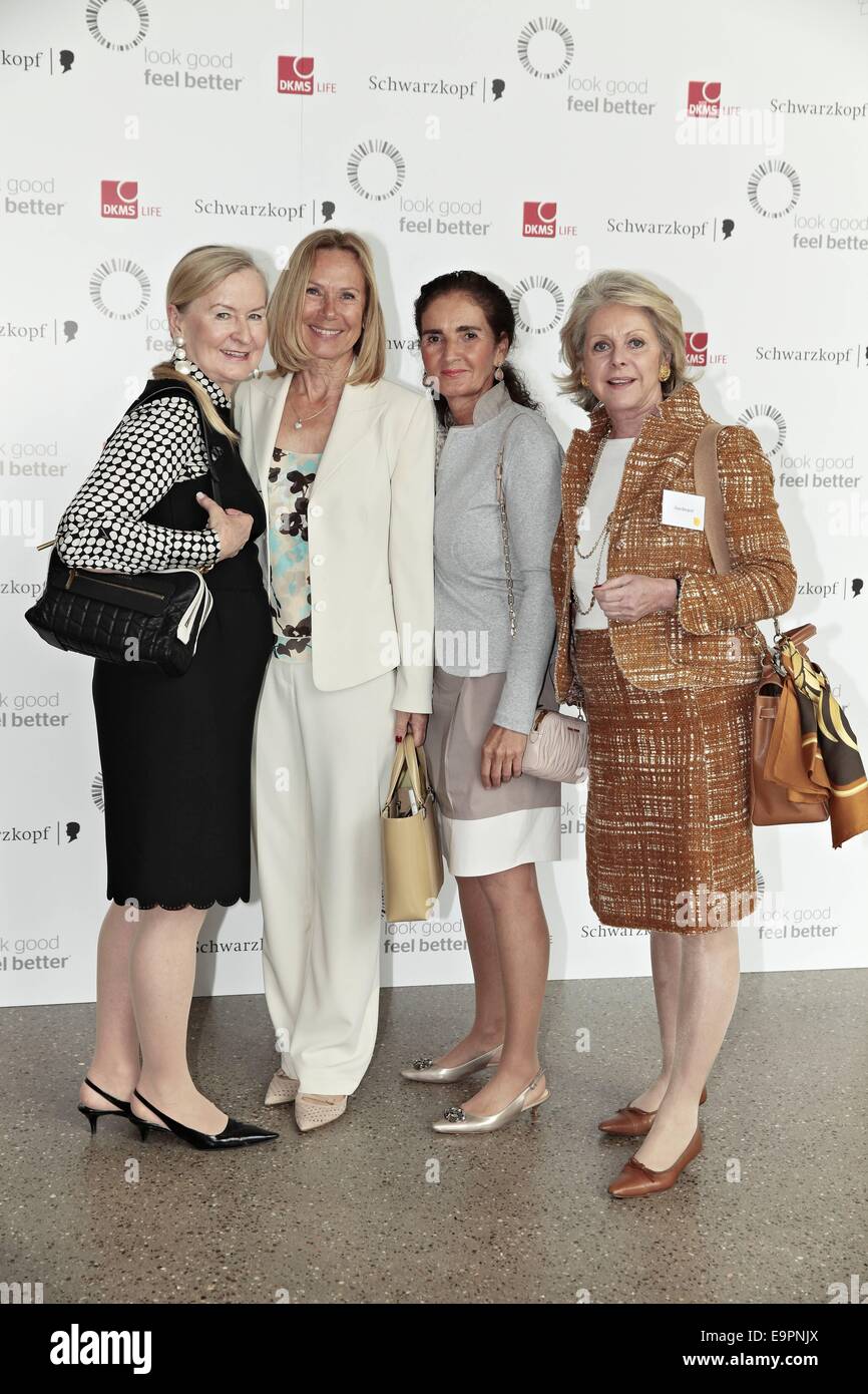 Celebrities attending the DKMS LIFE Charity Ladies Lunch at Folkwang ...