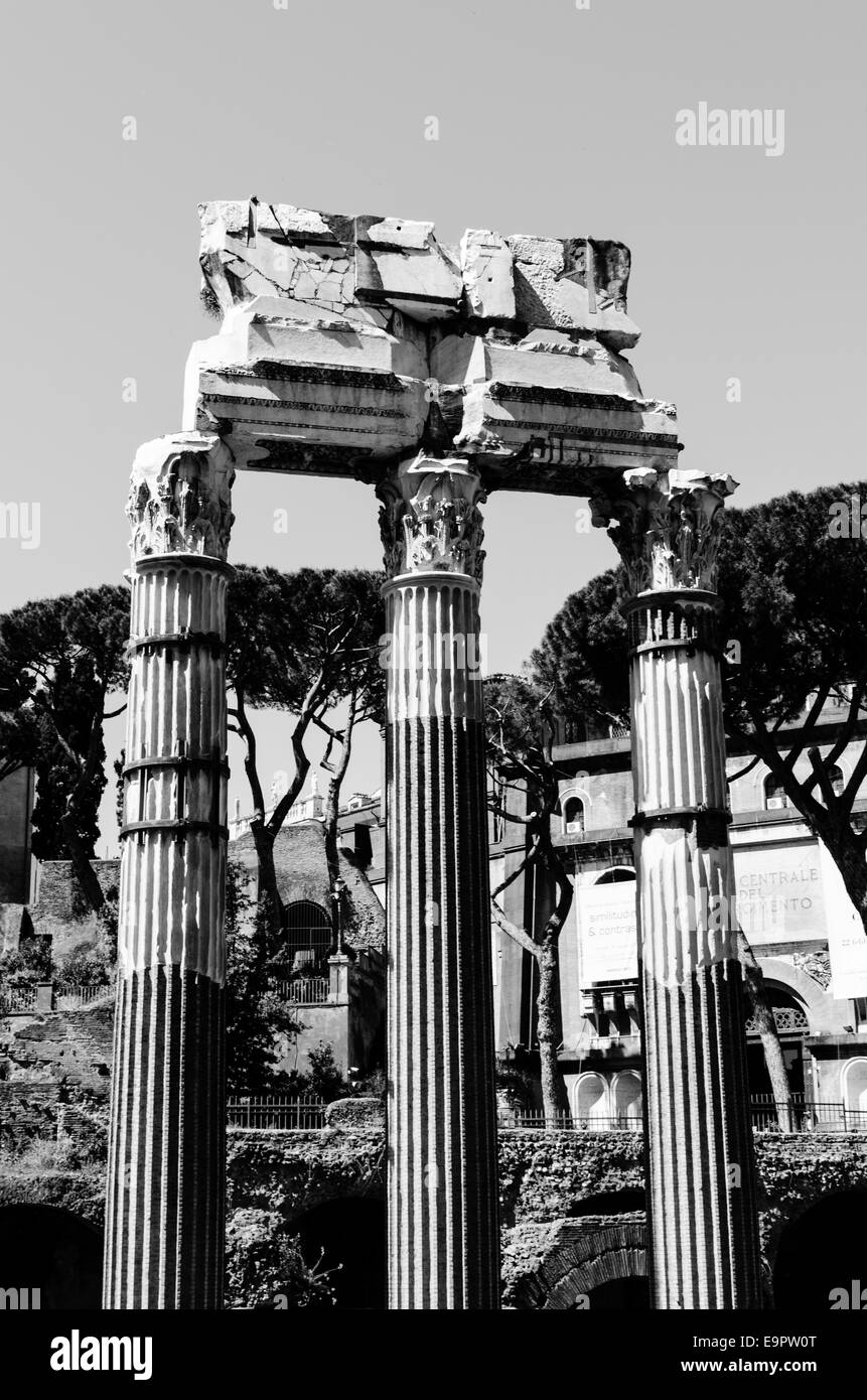 Rome - The Forum Stock Photo