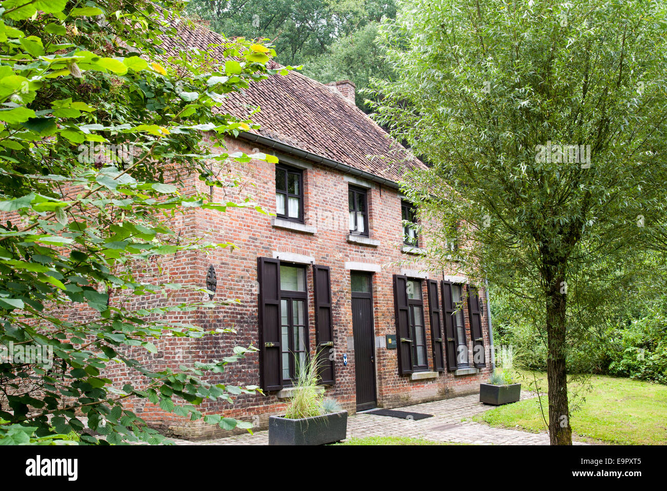 Vincent van Gogh-Haus, Cuesmes bei Mons, Hennegau, Wallonie, Belgien, Europa | Vincent van Gogh house, Ciuesmes  near Mons, Henn Stock Photo