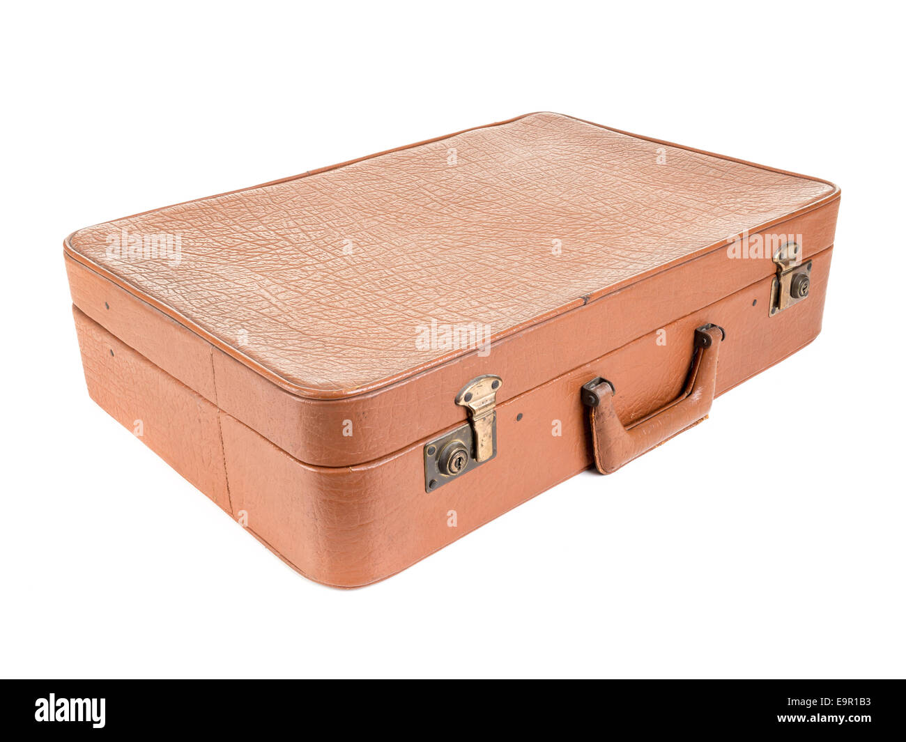 Leather Suitcase High Resolution Stock Photography and Images Alamy