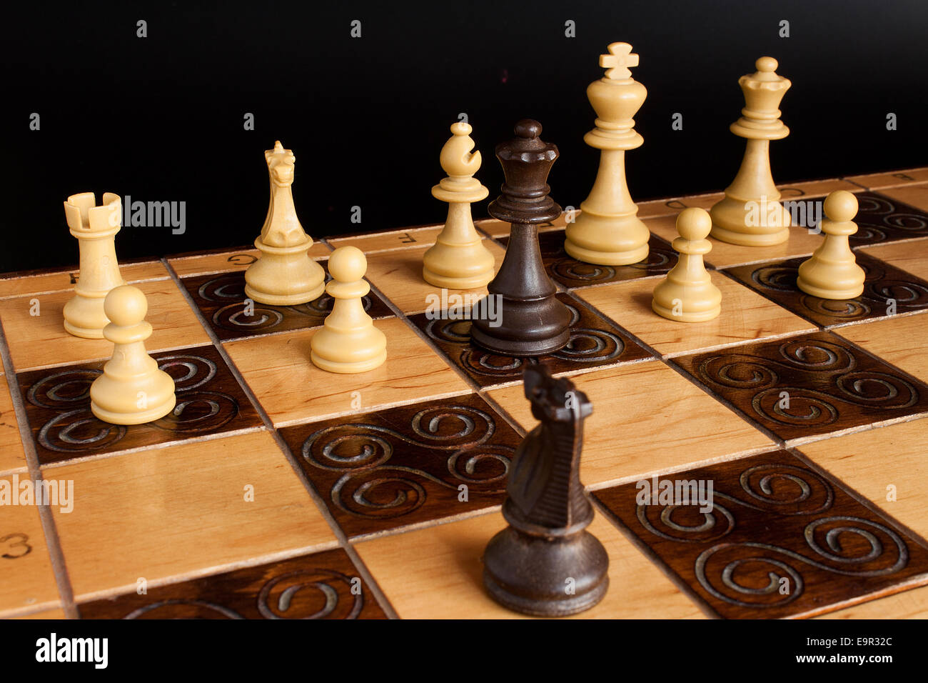 Eight-year-old Tim Wagner concentrates on his chess game during the 2008 Chess Olympiad in Dresden, Germany, 15 November 2008. His is one of the face represented during the advertisement campaign for the