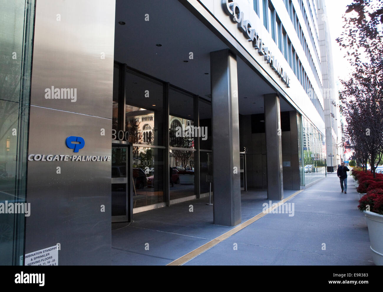 A view of Colgate-Palmolive's headquarters in New York Stock Photo - Alamy