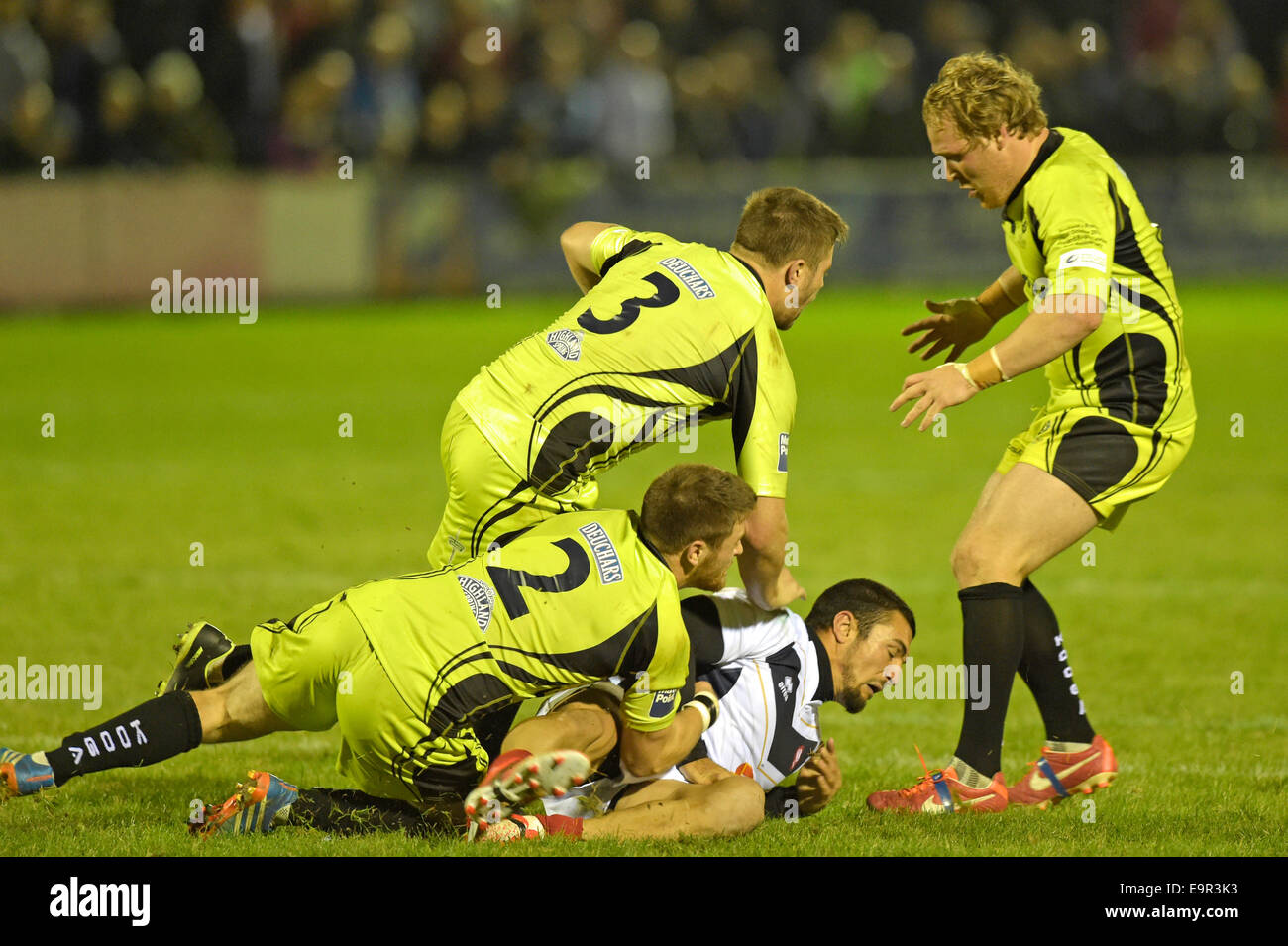 Galashiels, UK. 31 Oct 2014. European Championship Rugby League
