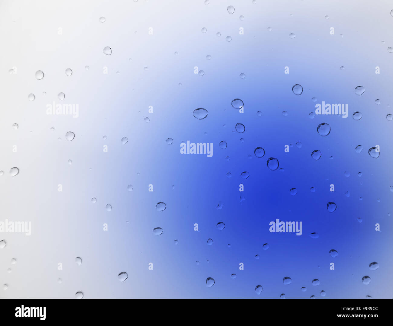 abstract blue color background with drop water Stock Photo - Alamy
