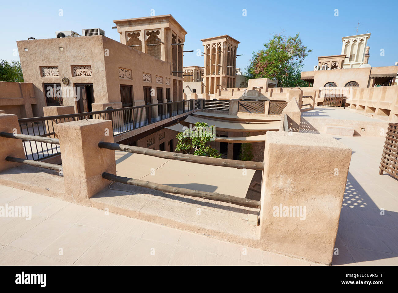 Roof Top Of The Coins Museum Al Bastakiya Historic Quarter Bur ...