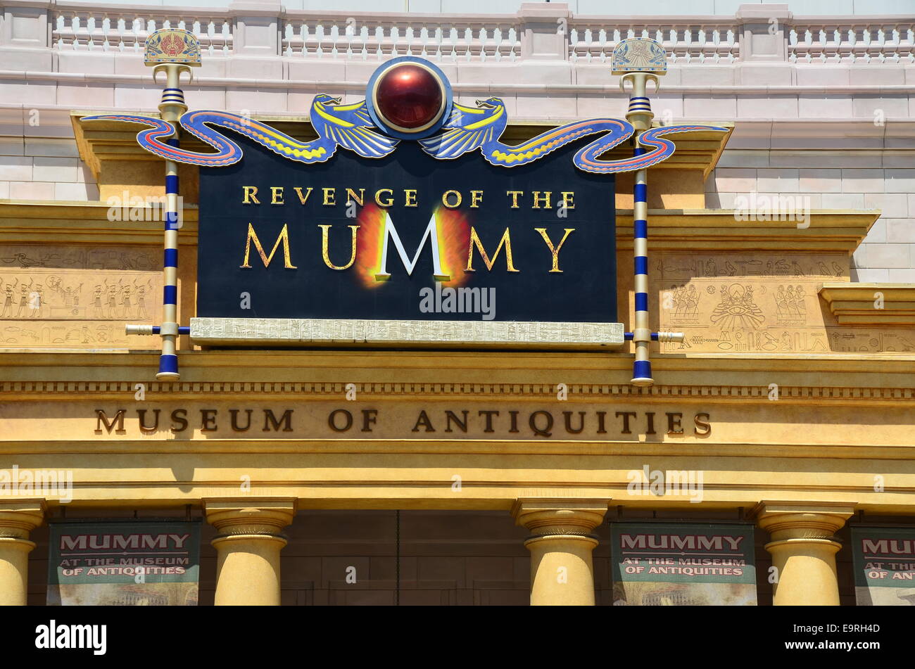 Revenge of the mummy roller hi-res stock photography and images - Alamy