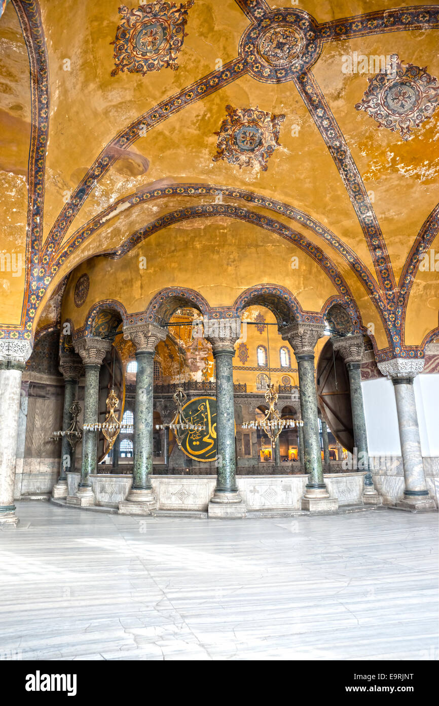 Hagia Sophia mosque in sultanahmet, Istanbul, Turkey Stock Photo - Alamy