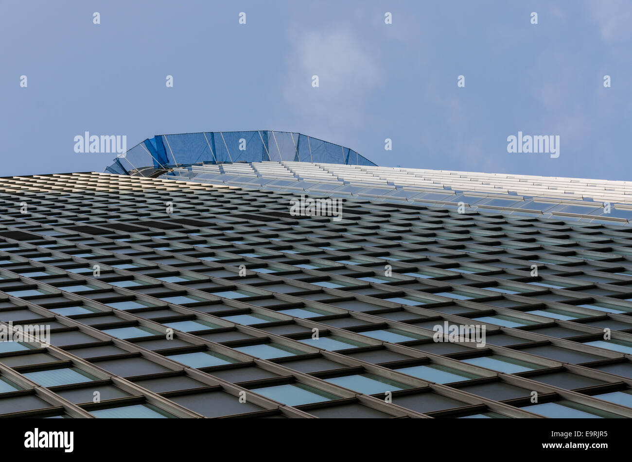 Skyscrapers of glass and mirrors in Vancouver Stock Photo Alamy