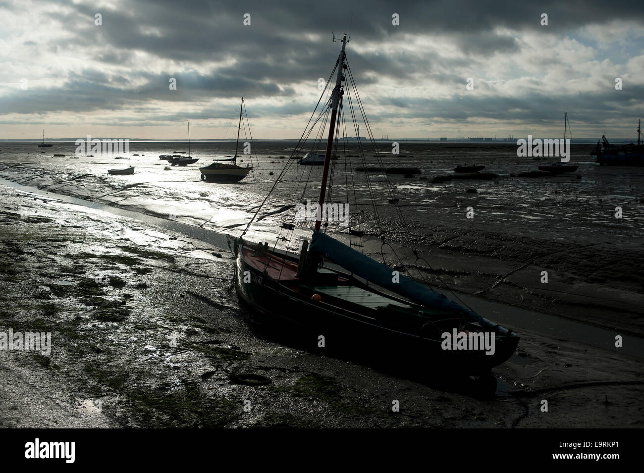 Endeavour LO41 cockle boat at Old Leigh, LeighonSea, Essex, England