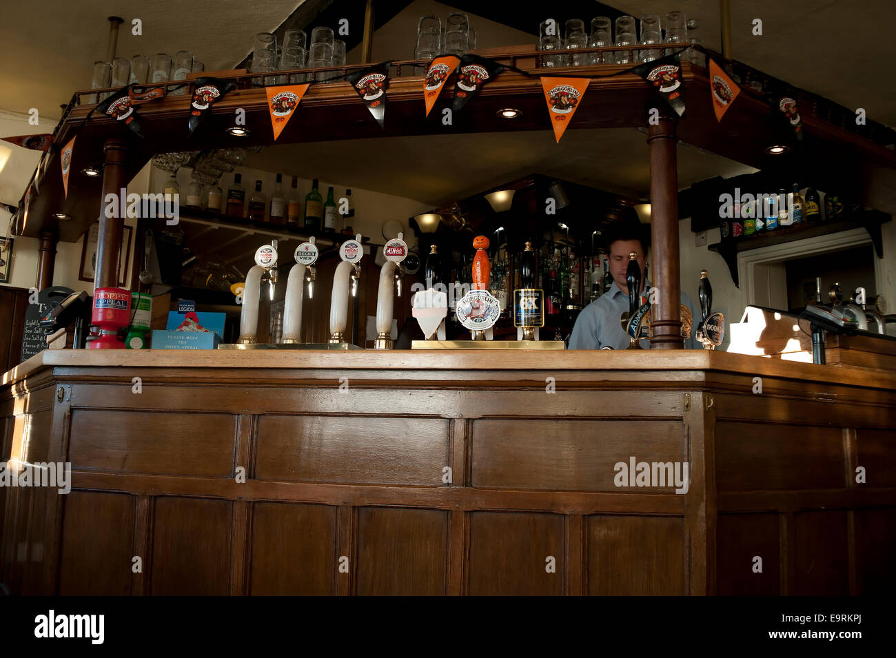 The Billet bar public house at Old Leigh, LeighonSea, Essex, England