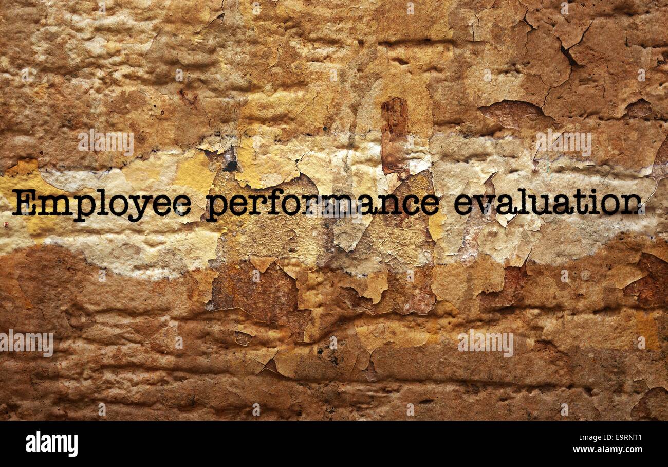 Employee performance evaluation Stock Photo