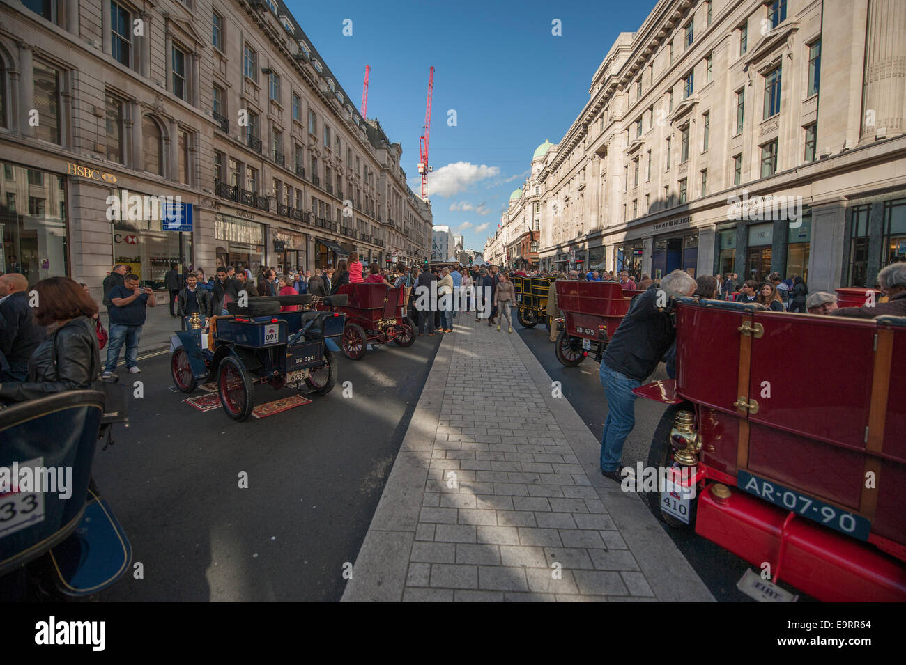Regent Street, London UK. 1st November 2014. The Regent Street Motor