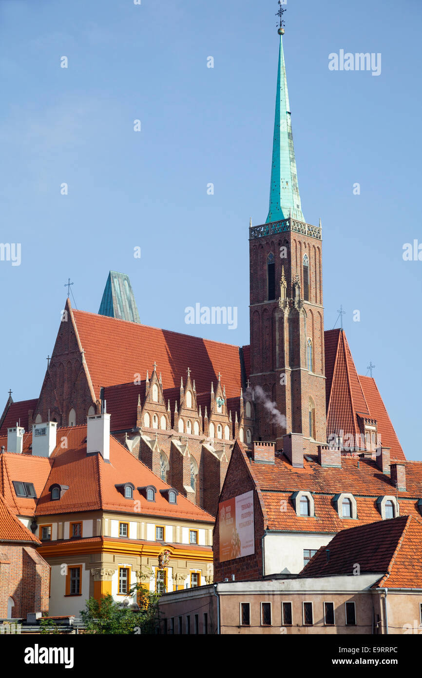 Cathedral Island Ostrow Tumski with The Church of the Holy Cross, St ...