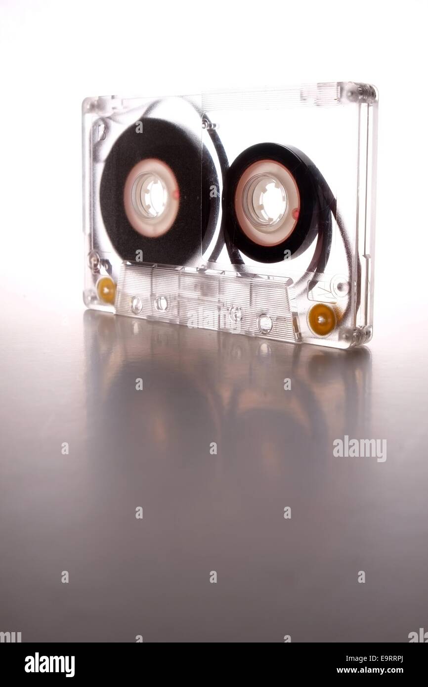 Audio cassette on bright light. Retro vintage theme Stock Photo Alamy