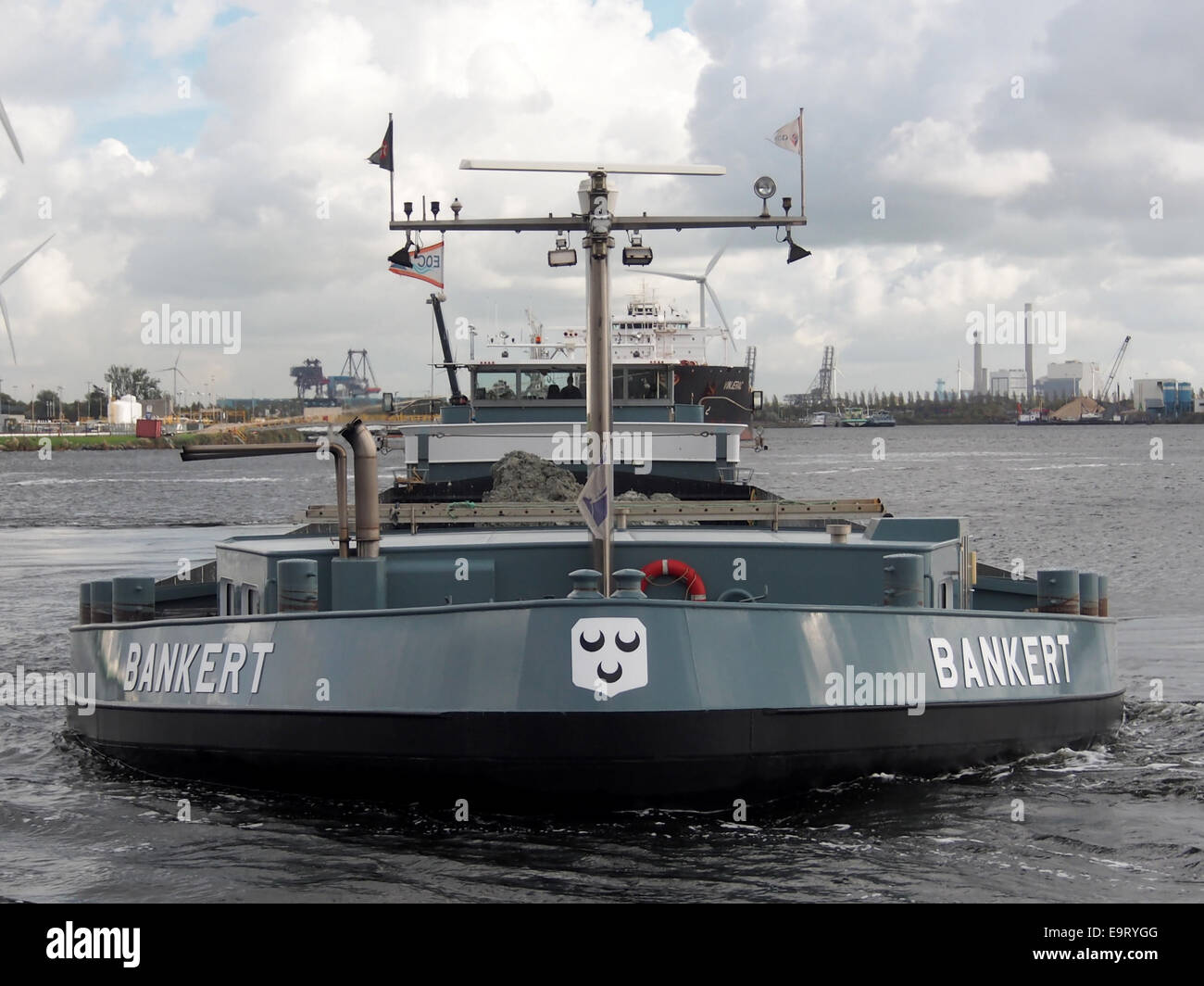 The Bankert (ENI 02324108) is a vessel operating at the Amerikahaven in ...