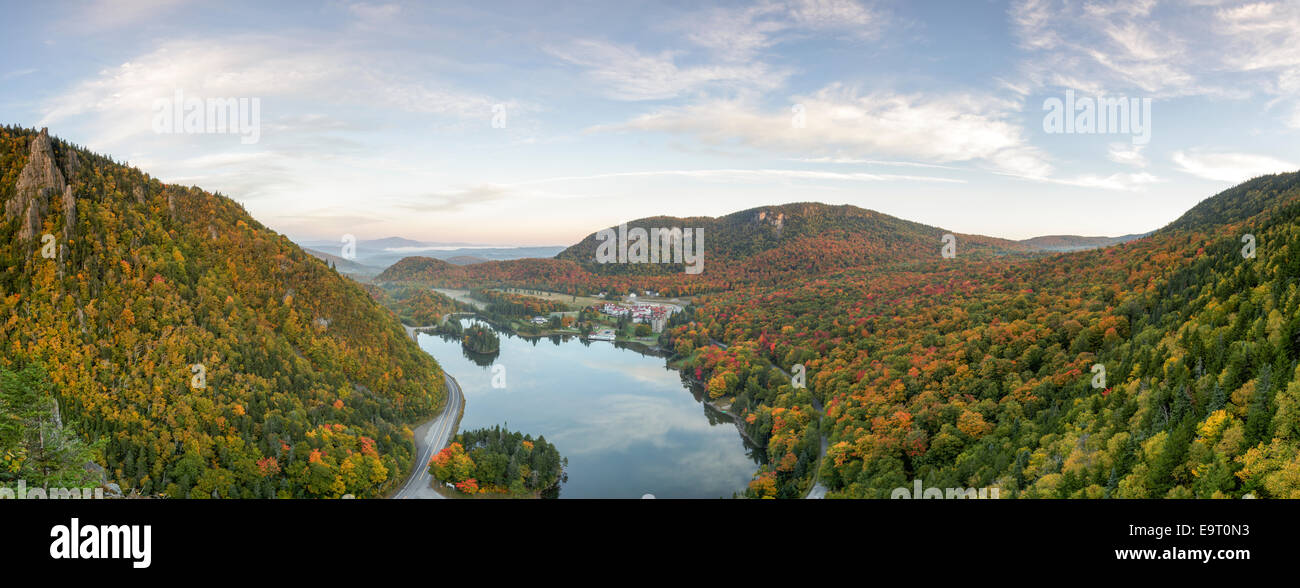 Lake Ridge Nh Panoramic of Lake Gloriette in Dixville, New Hampshire USA from a ...